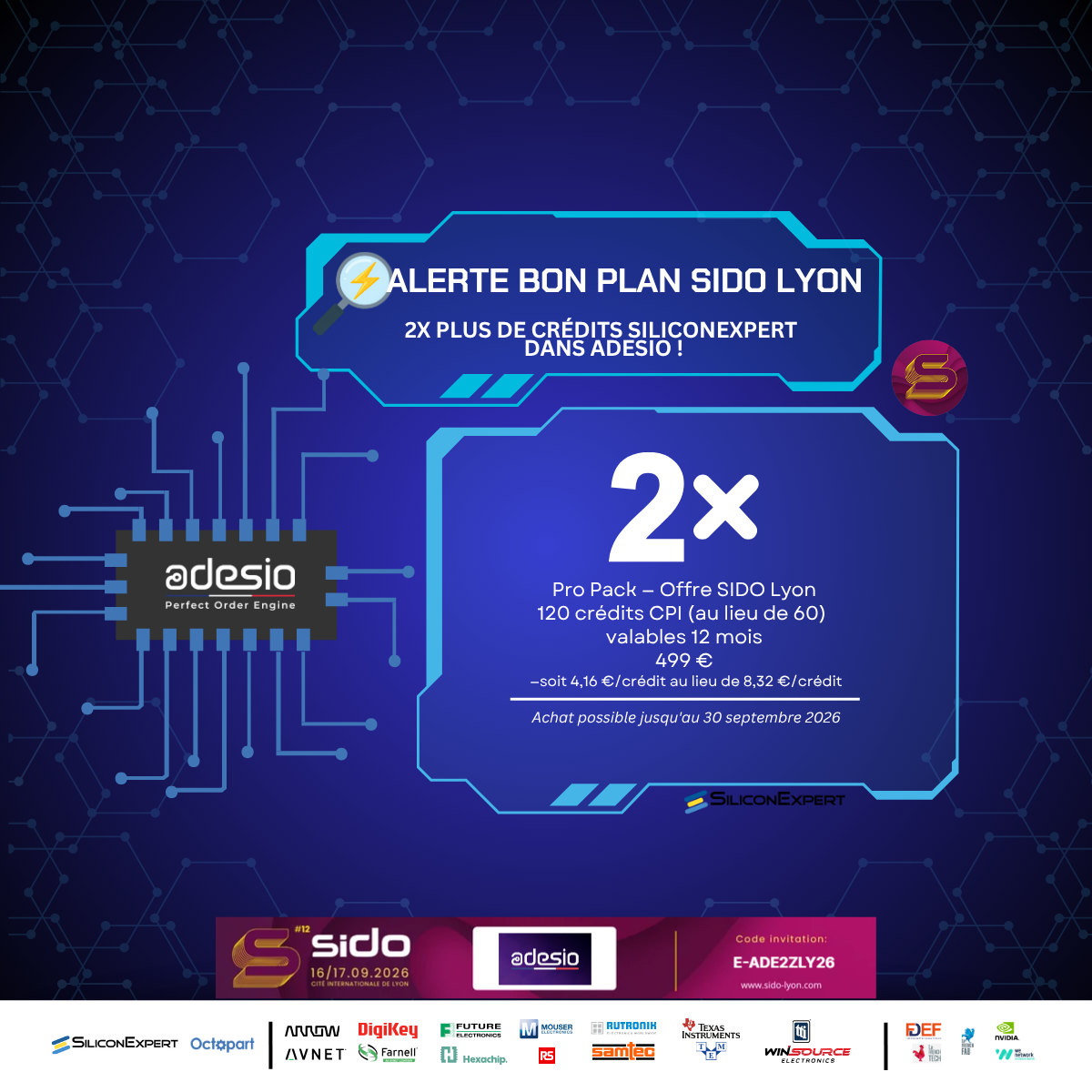 ⚡Alerte Bon Plan SIDO Lyon